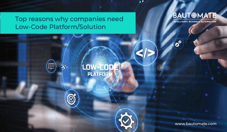 Low-code platform drives process automation across industries